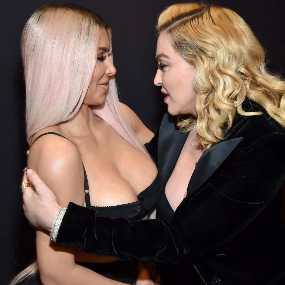 MDNA SKIN hosts Madonna and Kim Kardashian West for a beauty conversation at YouTube Space LA