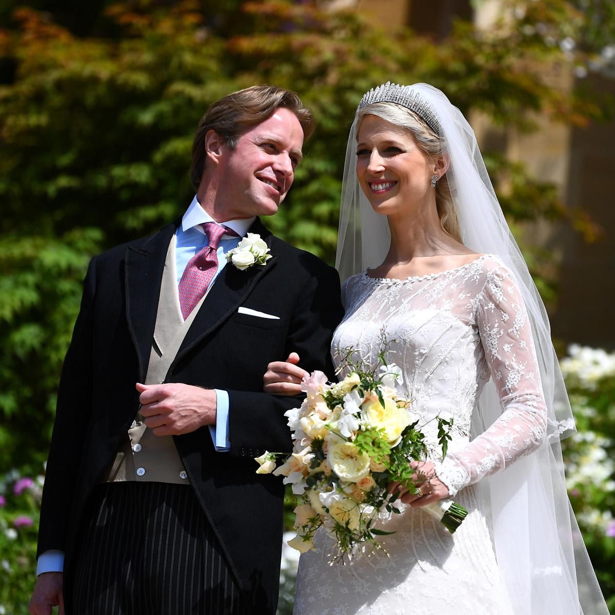 The couple tied the knot in 2019 at St. George's Chapel