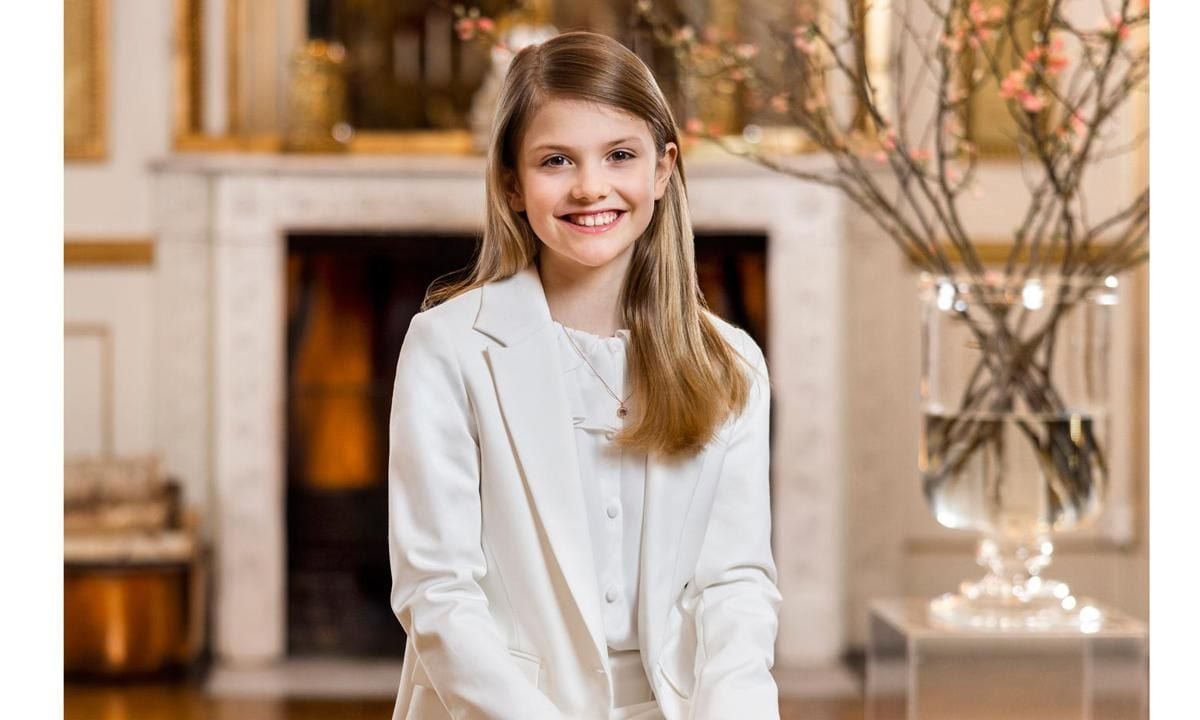 Princess Estelle turned 10 on Feb. 23