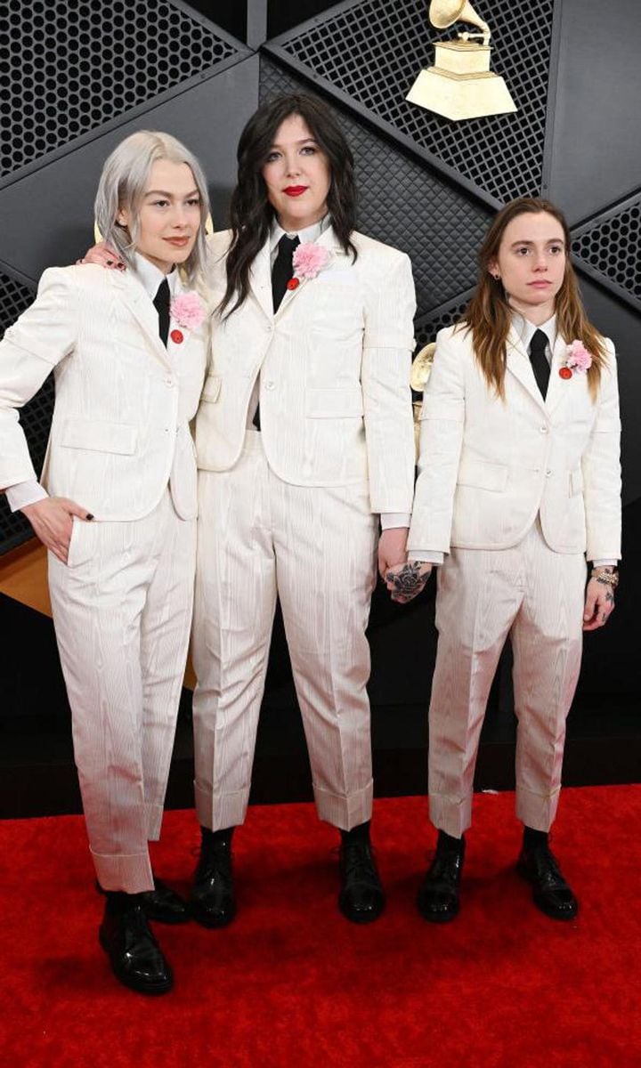 Phoebe Bridgers, Lucy Dacus and Julien Baker of boygenius