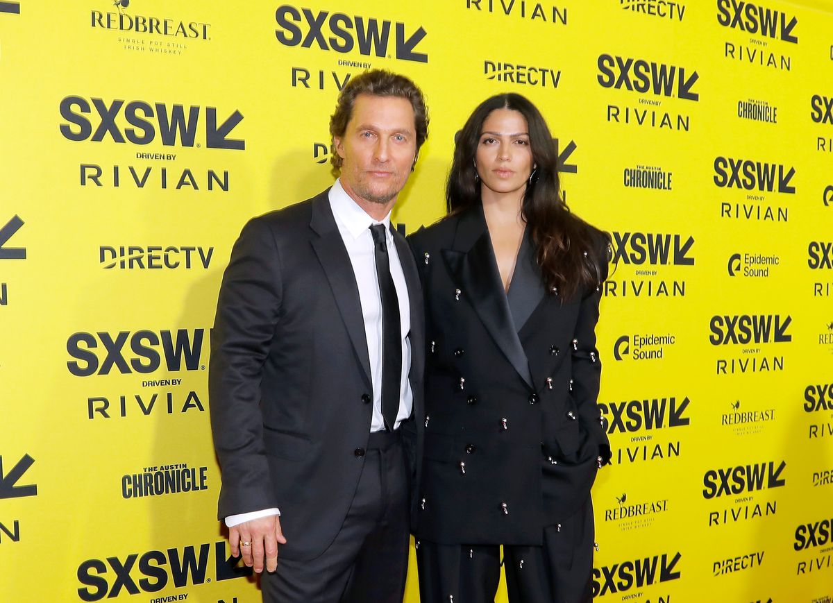 McConaughey attended the premiere of "The Rivals Of Amziah King" with his wife, Camila Alves