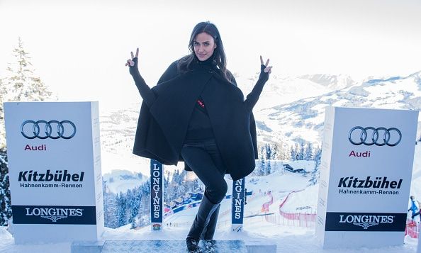 January 22: Start your engines! Irina Shayk posed in the starting booth of the Hahnenkamm race at the Audi Hahnenkamm race weekend in Austria.
<br>
Photo: Getty Images