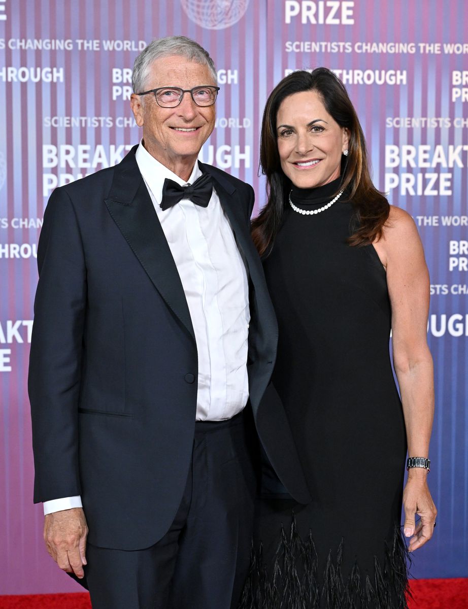 LOS ANGELES, CALIFORNIA - APRIL 13: Bill Gates and Paula Hurd attend the 10th Annual Breakthrough Prize Ceremony at Academy Museum of Motion Pictures on April 13, 2024 in Los Angeles, California. (Photo by Axelle/Bauer-Griffin/FilmMagic)