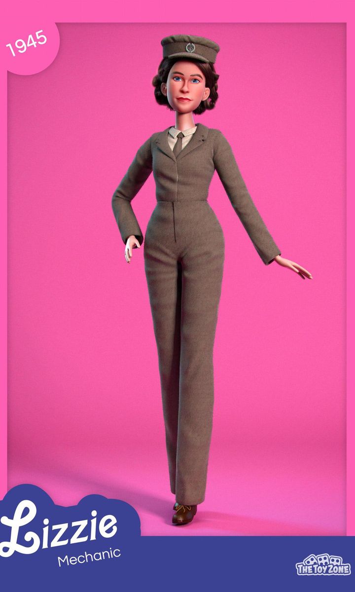 Queen Elizabeth II looks reimagined as Barbie