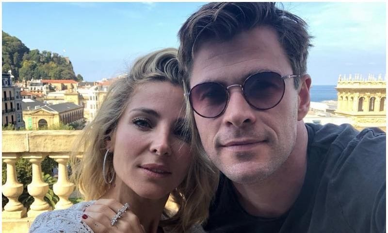 Chris Hemsworth y Elsa Pataky estuvieron en Espana este 2019