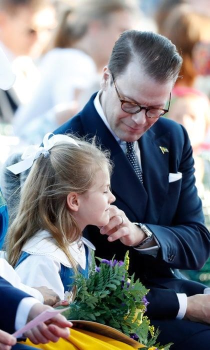 Prince Daniel and daughter Estelle