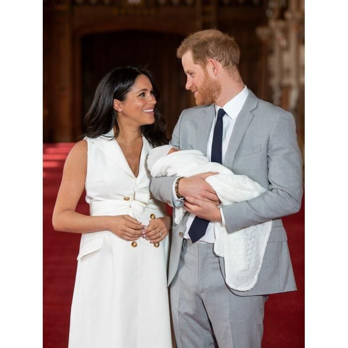 Meghan Markle, Prince Harry and baby Archie Harrison