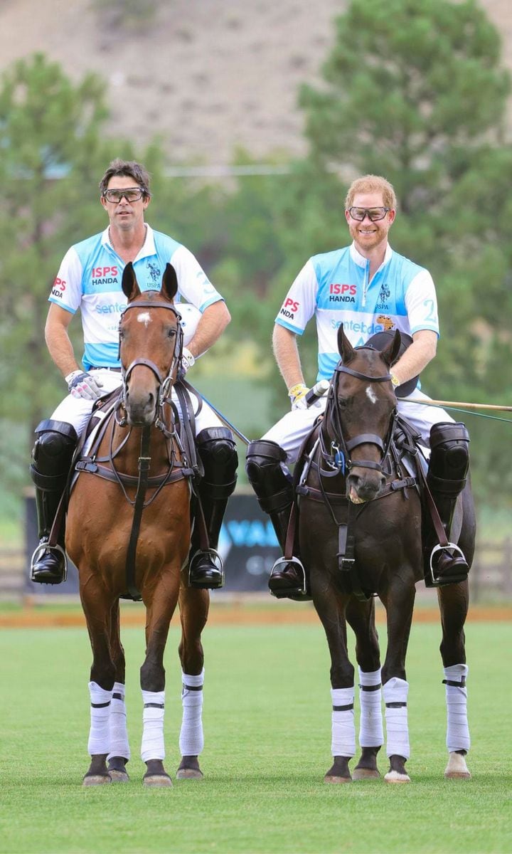 Nacho and Harry will play in the 2023 Sentebale ISPS Handa Polo Cup in Singapore on Aug. 12