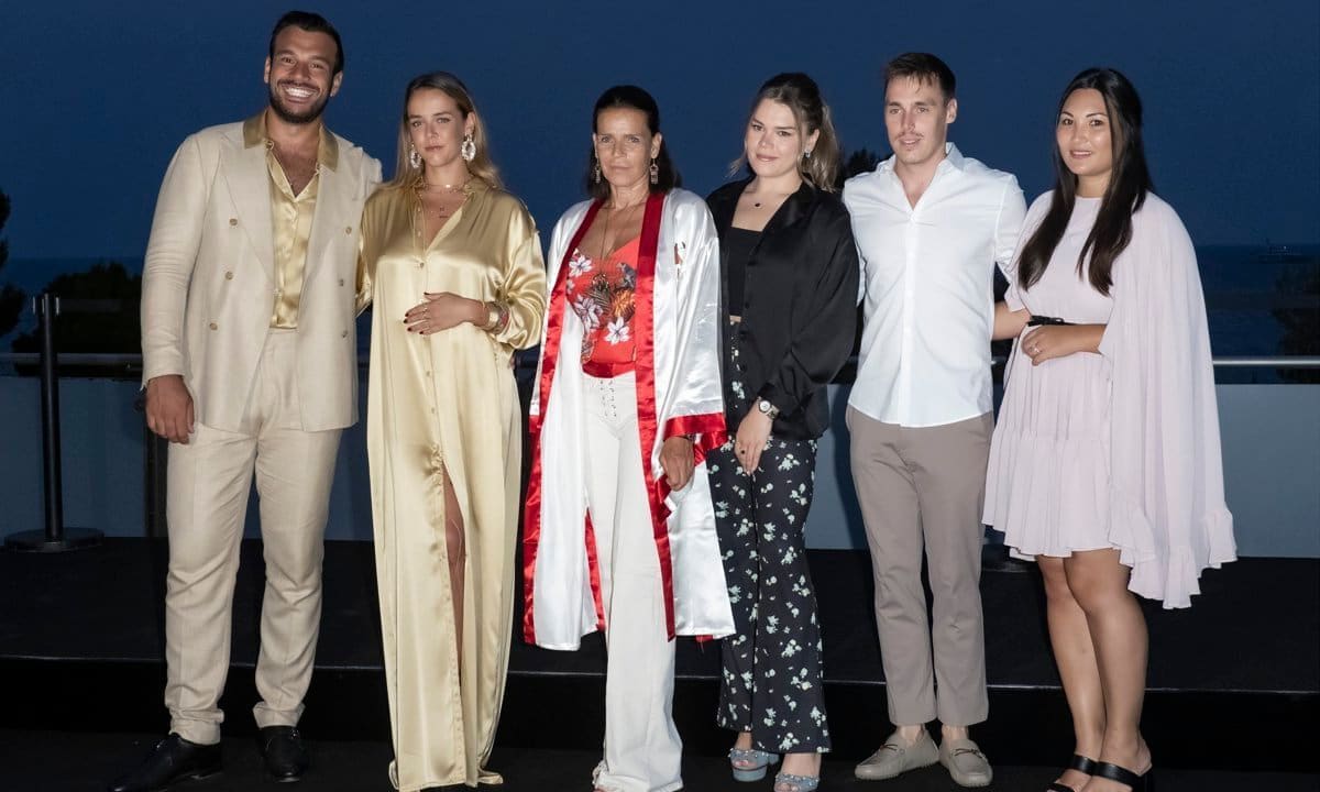 Princess Stephanie and her family attended the Fight Aids Monaco Gala on July 24