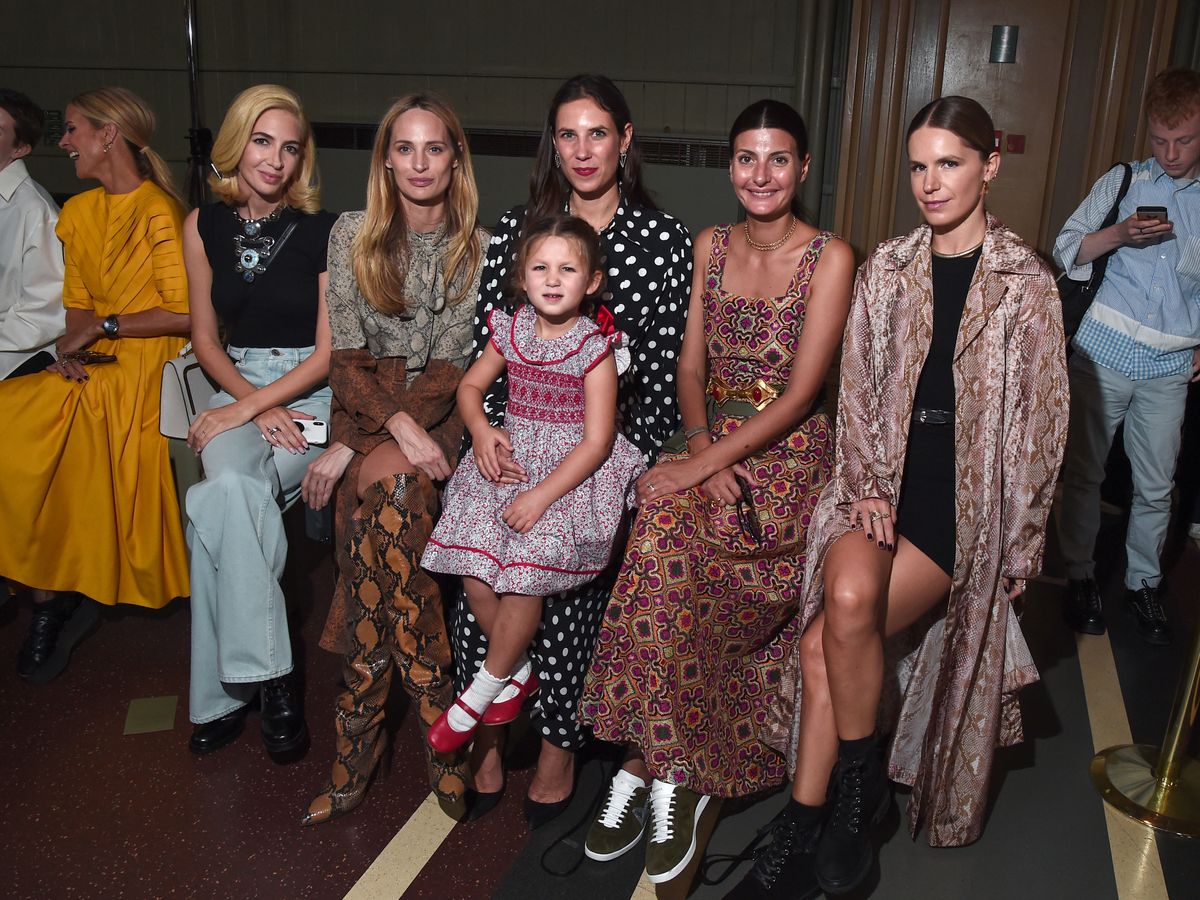 India attended a fashion show in London with her mom in 2019