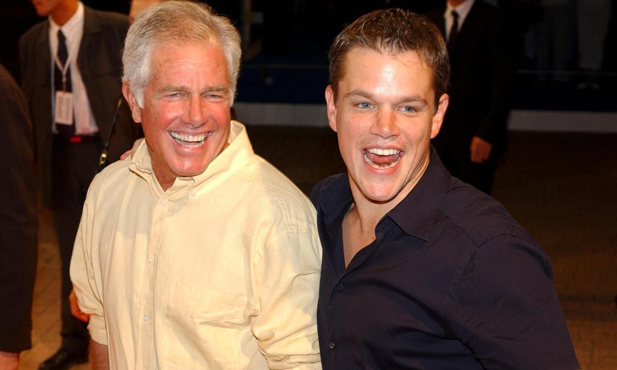 Matt Damon And Paul Greengrass Were At The Thirtieth American Movie Festival for Their Last Creation ''The Bourne Supremacy' In Deauville, France On September 06, 2004.