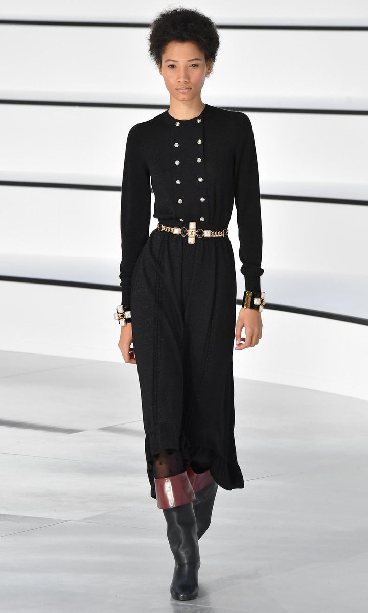 Lineisy Montero - latina models - Chanel : Runway - Paris Fashion Week Womenswear Fall/Winter 2020/2021