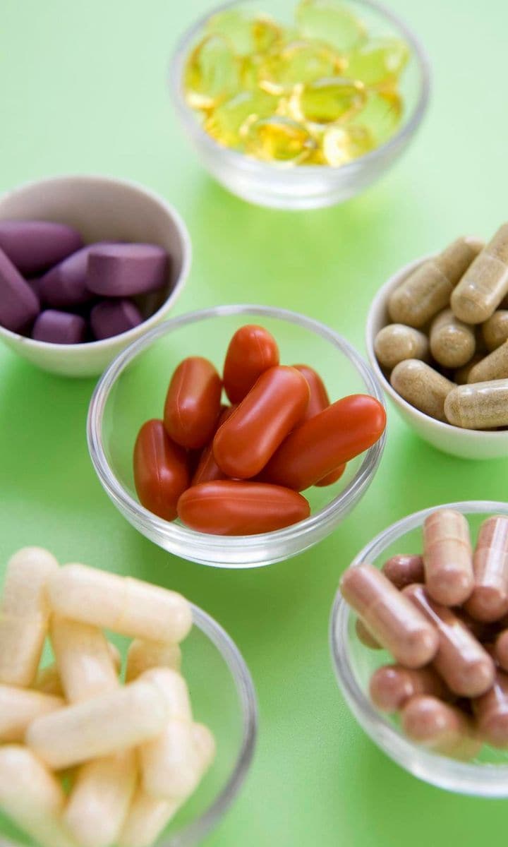 Various Vitamins and Supplements