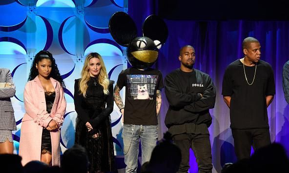 Nicki Minaj, Madonna, Deadmau5, Kanye West and Jay Z