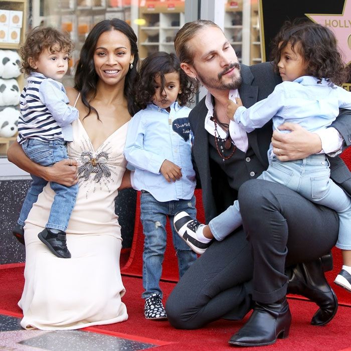 Zoe Saldana family