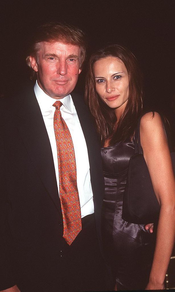 Donald and Melania photographed in 1998 (the couple wed in 2005). She told HELLO!, "Donald and I are compatible because we understand each other."
<br>
Photo: Getty Images