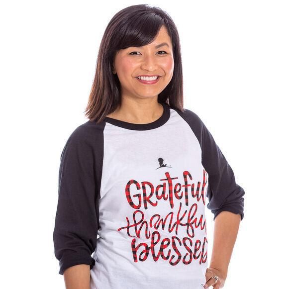 Adult Unisex Grateful Thankful Blessed Family T-Shirt