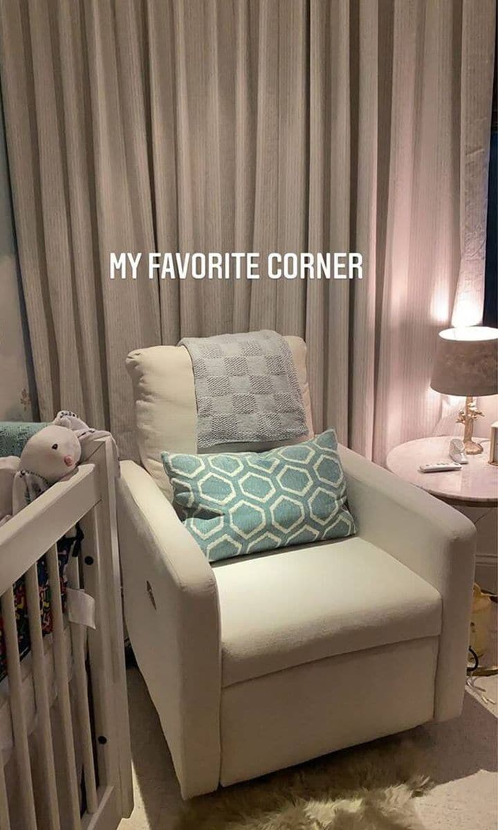 Katharine McPhee took to her Instagram Story on Wednesday, April 21 to share a number of sweet photos showing off their baby boy's nursery.