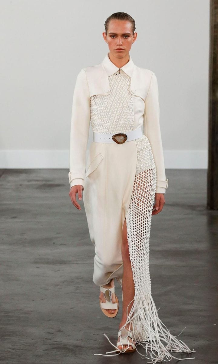 Gabriela Hearst included macrame in her summer 2020 collection