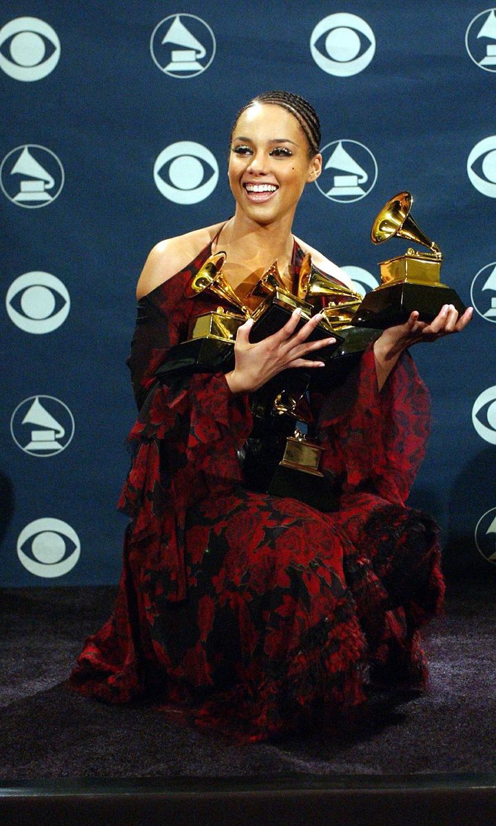 Digital Image Alicia Keys at the 44th Annual GRAMMY Awards held at the Staples Center in Los Angeles