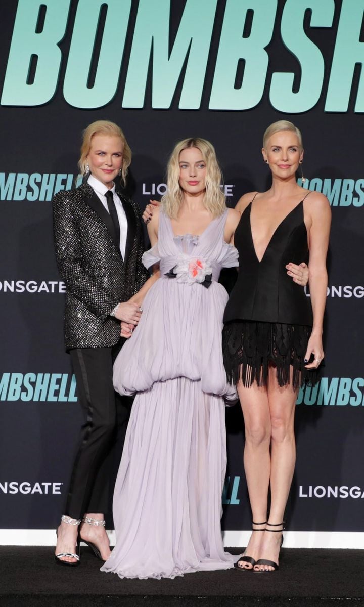 Nicole Kidman, Margot Robbie and Charlize Theron in Bombshell