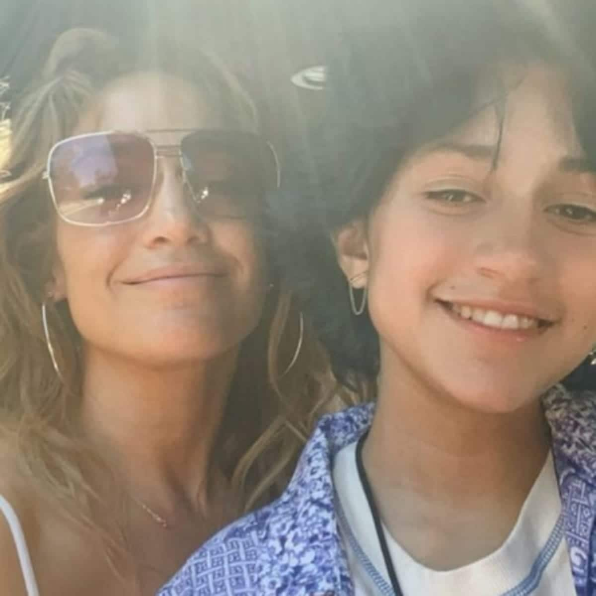 Jennifer Lopez and daughter