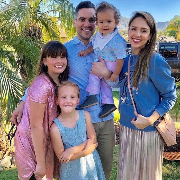 Jessica Alba and family 