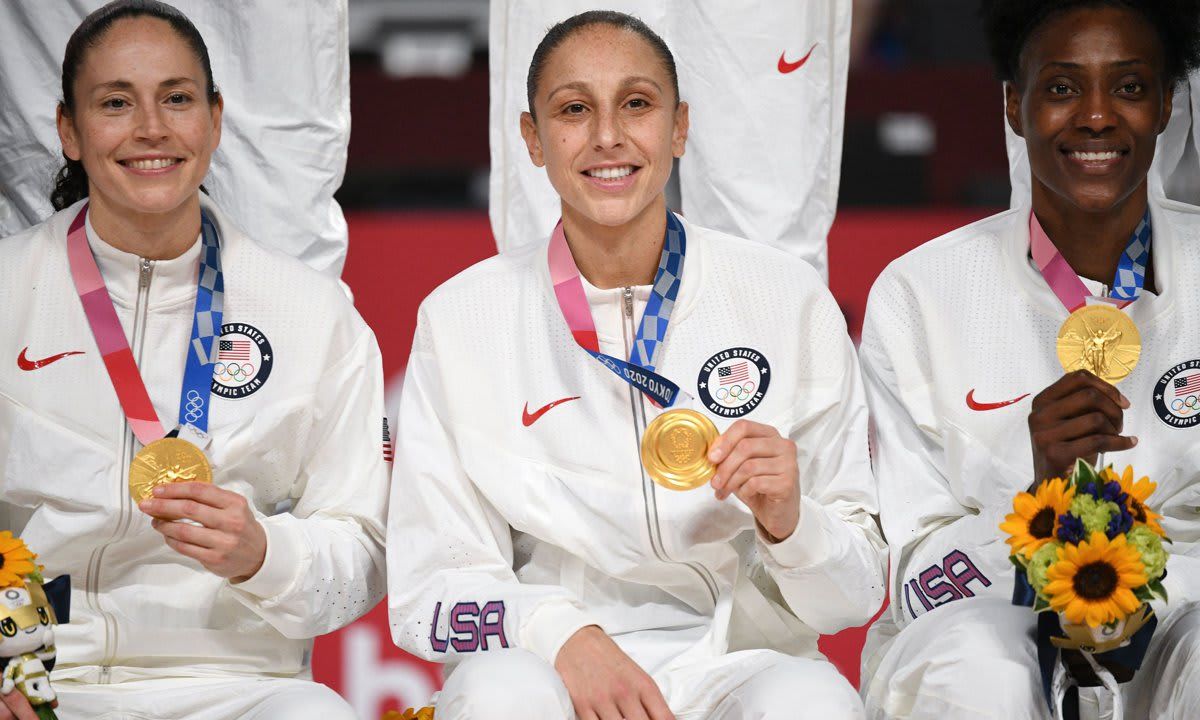 BASKETBALL OLY 2020 2021 TOKYO PODIUM