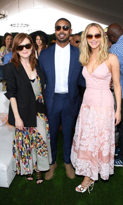 Julianne Moore, Michael B. Jordan, Jennifer Lawrence