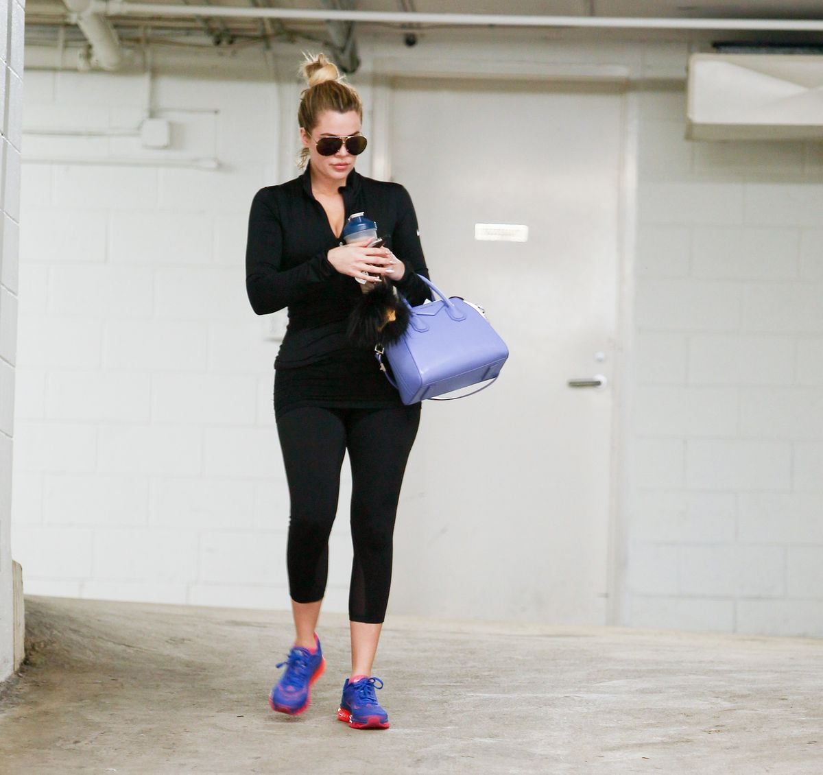 Khloe Kardashian is in Los Angeles on March 25, 2015 in Los Angeles, California.  