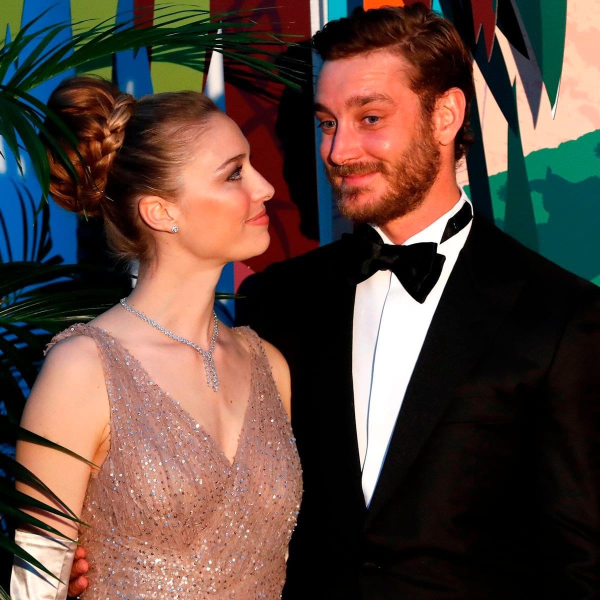 Beatrice only had eyes for her husband at the 2019 Rose Ball in Monaco.