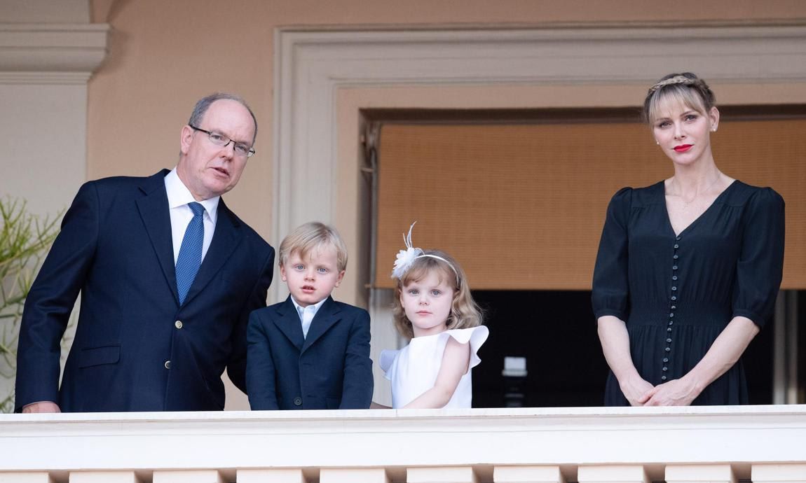 Albert and Charlene are parents to twins Prince Jacques and Princess Gabriella (pictured on June 23, 2020)