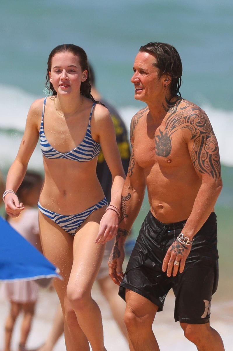 Keith Urban y su hija Faith