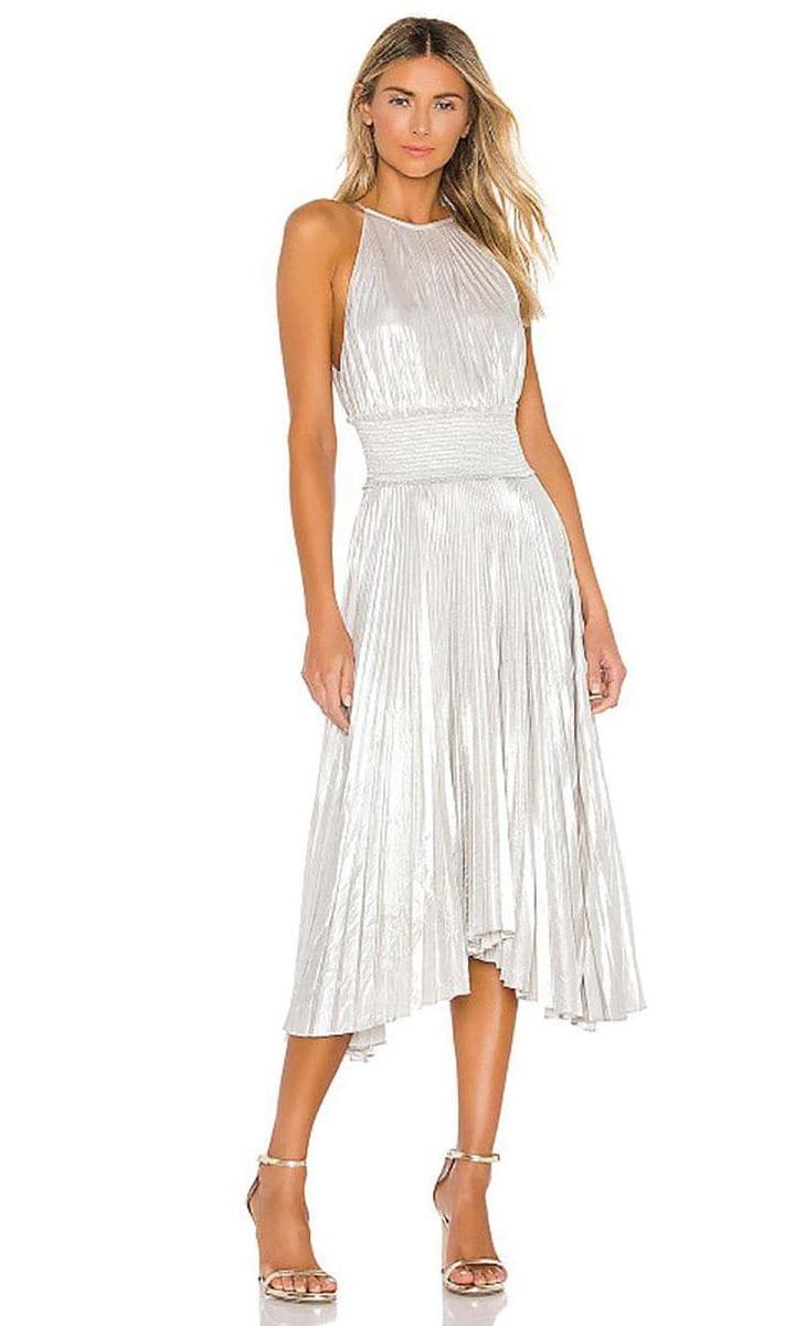 Weston Dress ALC metallic dresses trends