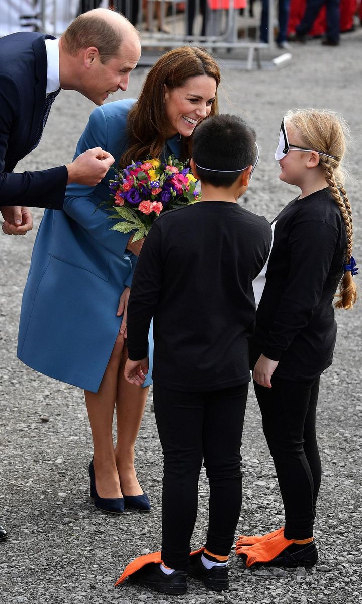 Kate Middleton, Prince William attend ship naming ceremony