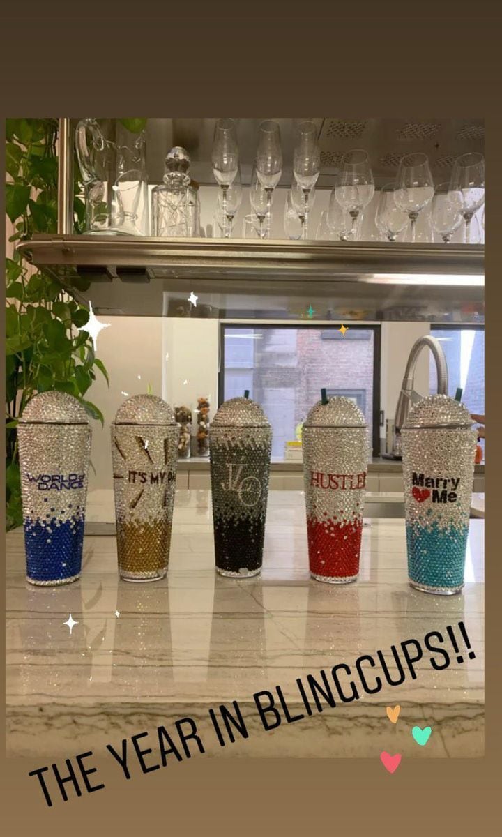JLo bling cups