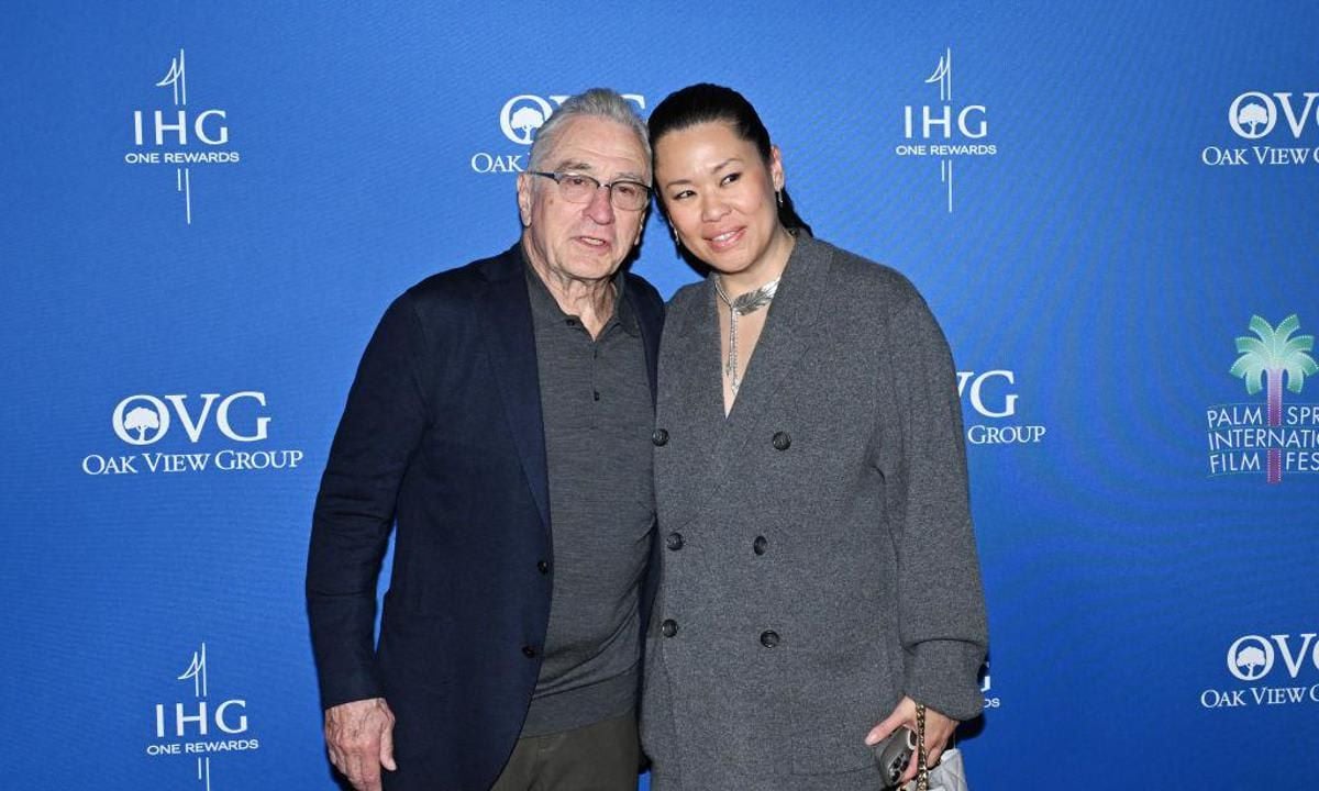 Robert De Niro and Tiffany Chen