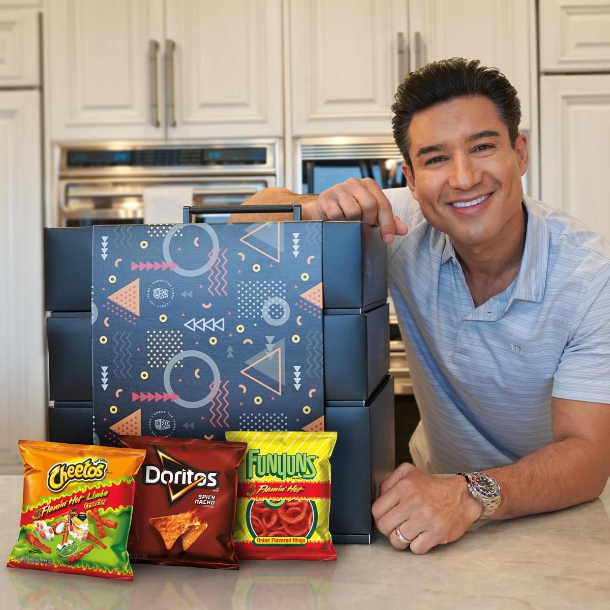 Mario López surprises fans with curated 90’s inspired snack box