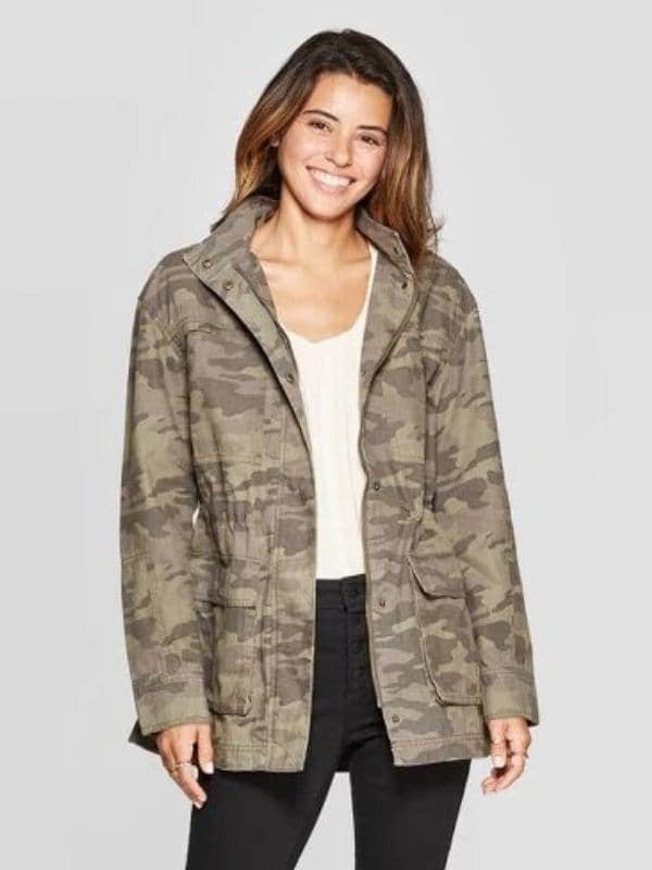 Military print jacket by Target