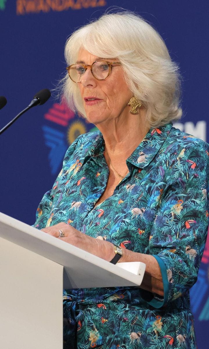 The Duchess of Cornwall admitted that making speeches petrify her