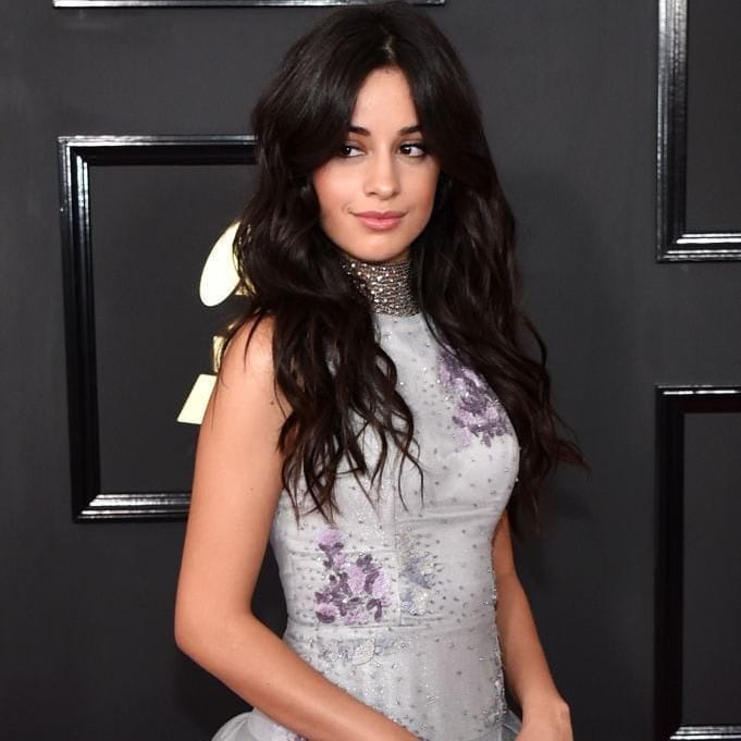 Camila Cabello with wavy Californian hairstyle