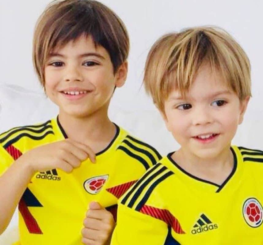 Milan and Sasha colombia world cup