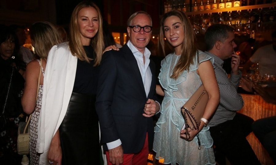 Wearing his signature colors, Tommy Hilfiger hosted a holiday kickoff celebration at DOA in Miami Beach on November 8. Arriving with his wife Dee Hilfiger (left), Tommy admired the restaurants newly designed space and mingled before sitting for dinner with his entourage of 10 for an exclusive first taste of the restaurant's new fall menu.
Photo: Seth Browarnik/WorldRedEye.com