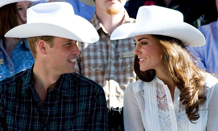 Sometimes a match made in heaven has everything to do with hats! <a href="https://us.hellomagazine.com/tags/1/prince-william/"><strong>the Duke</strong></a>and <a href="https://us.hellomagazine.com/tags/1/kate-middleton/"><strong>Duchess of Cambridge</strong></a> sported matching white cowboy gear at the Calgary Stampede.
<br>
Photo: Getty Images