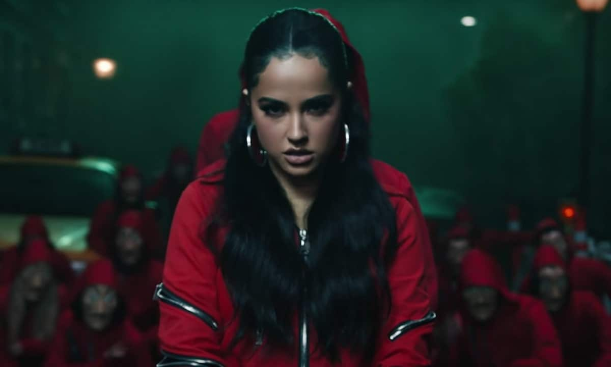 Becky G takes over Netflix’s ‘Money Heist’ and remixes ‘Bella Ciao’ into a reggaeton