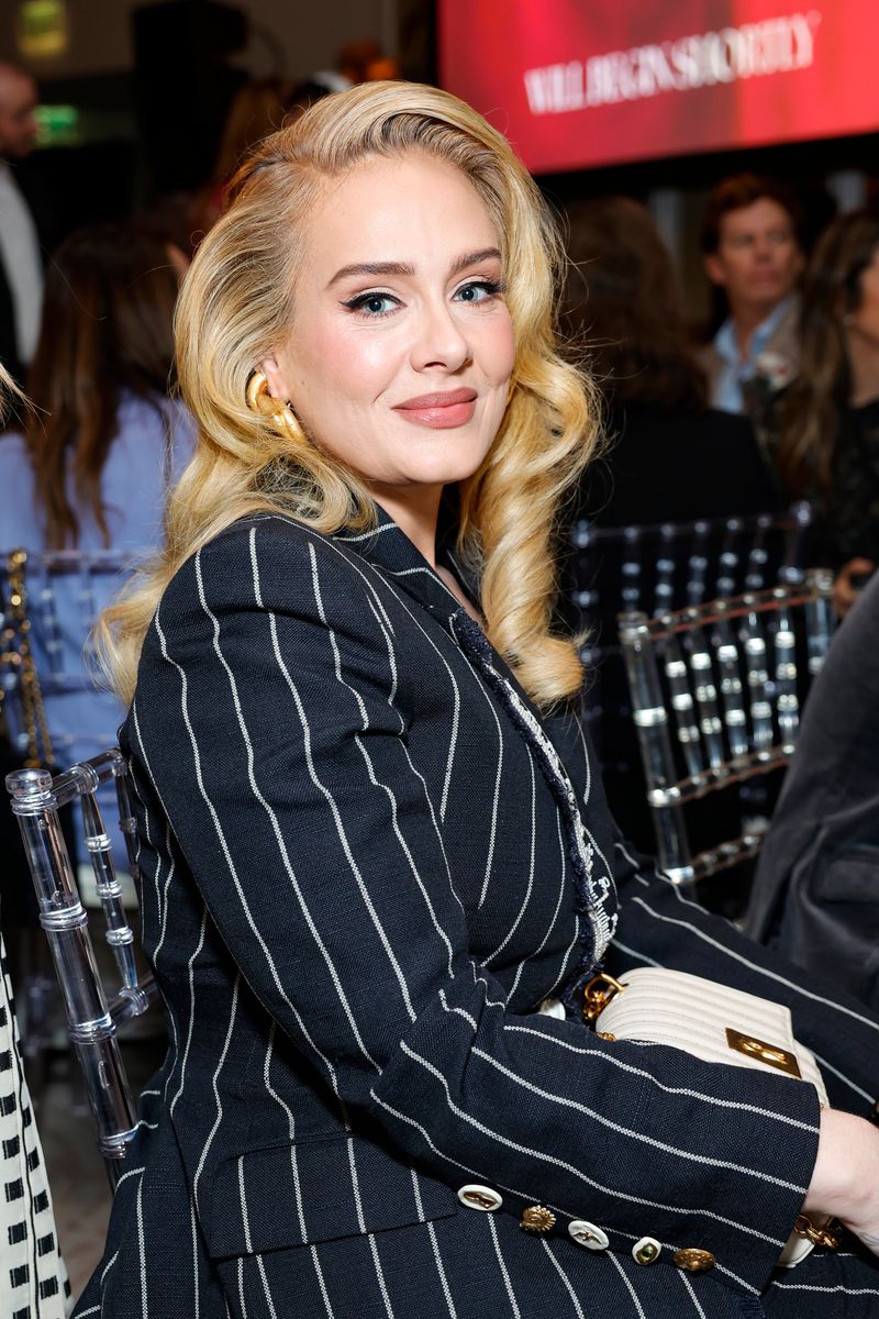  Adele attends The Hollywood Reporter's Women in Entertainment 2023 at The Beverly Hills Hotel on December 07, 2023 in Los Angeles, California. (Photo by Stefanie Keenan/The Hollywood Reporter via Getty Images)