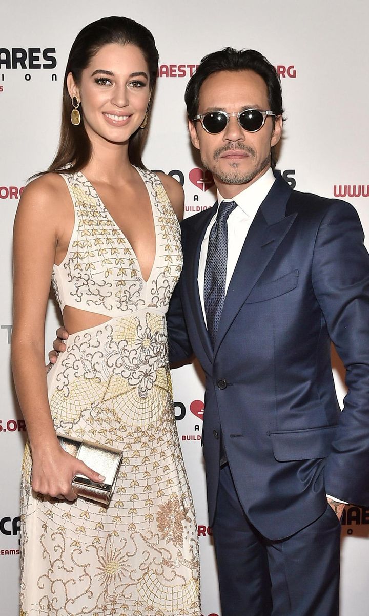 Mariana Downing and Marc Anthony