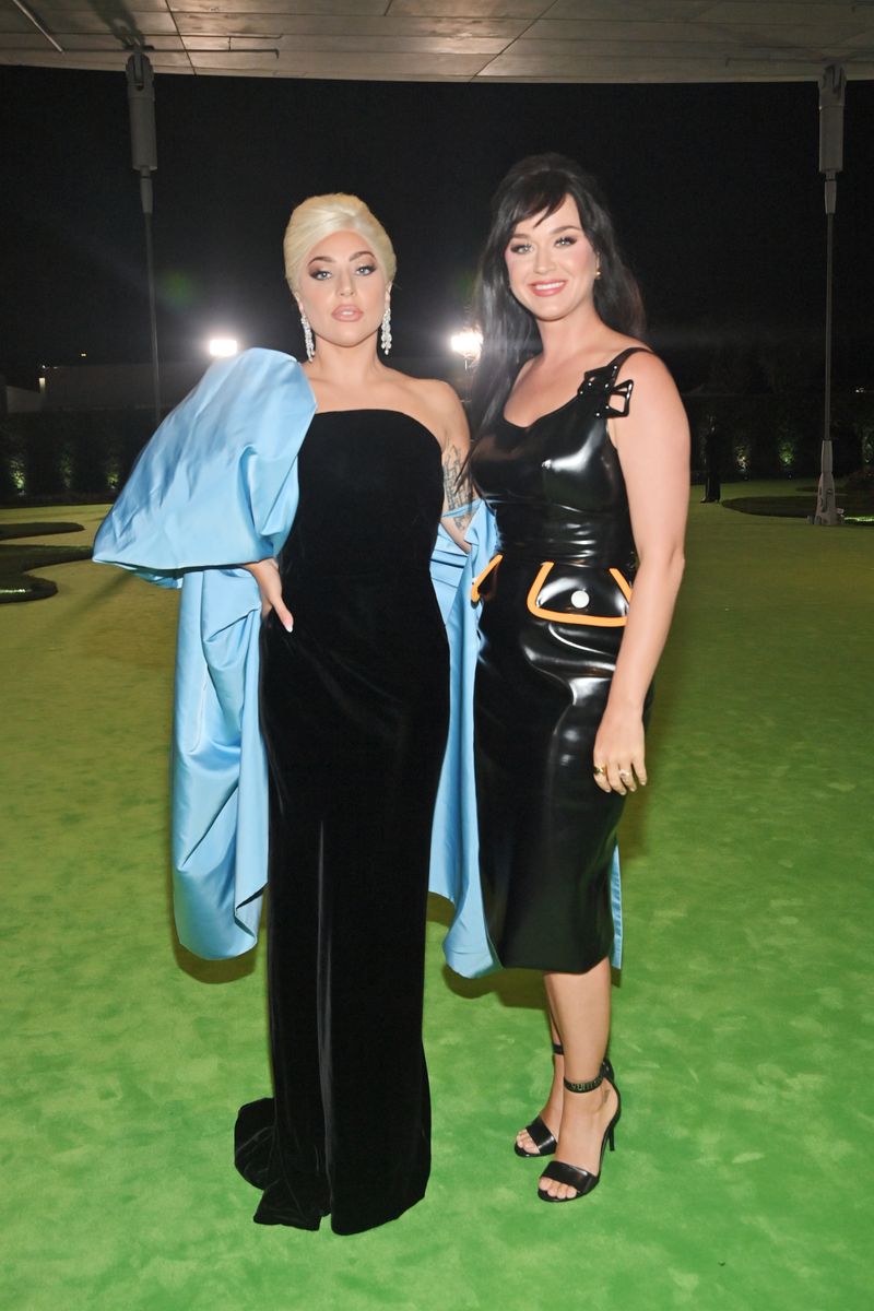 Lady Gaga and Katy Perry attend the Academy Museum of Motion Pictures