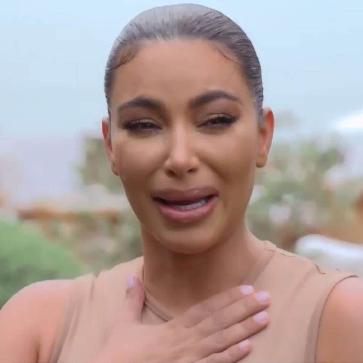 Kim Kardashian’s iconic crying face