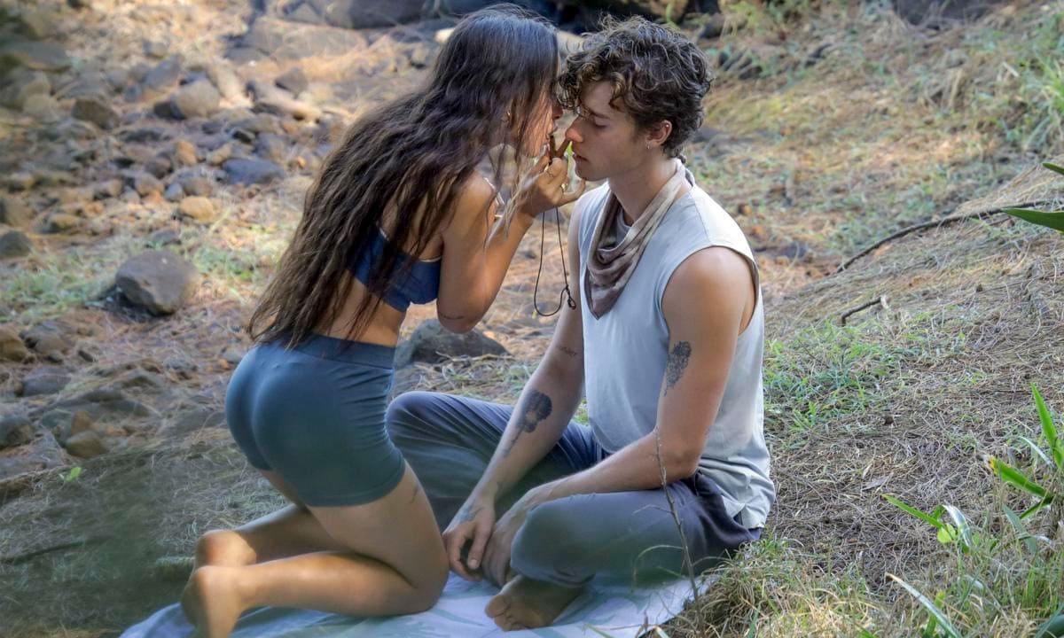 Shawn Mendes has powder blown up his nose by mystery woman in Hawaii
